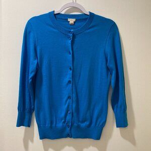 J CREW cotton Clare Cardigan, Size M, NWT